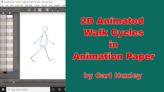 2D Animation Walking Cycles - Animation Paper Alpha Tests