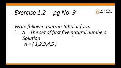 Maths | Class 6 | Chapter 1 | Sets | Tabular and Descriptive Form