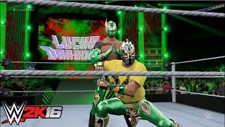 WWE 2k16 - The Lucha Dragons vs. Tyson Kidd & Cesaro: Smackdown | PS4 Gameplay