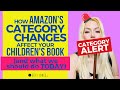 How amazon category changes affect our childrens books  eevi jones