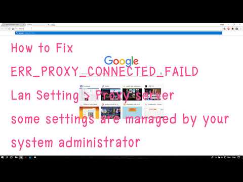 How to fix some settings are managed by your system administrator