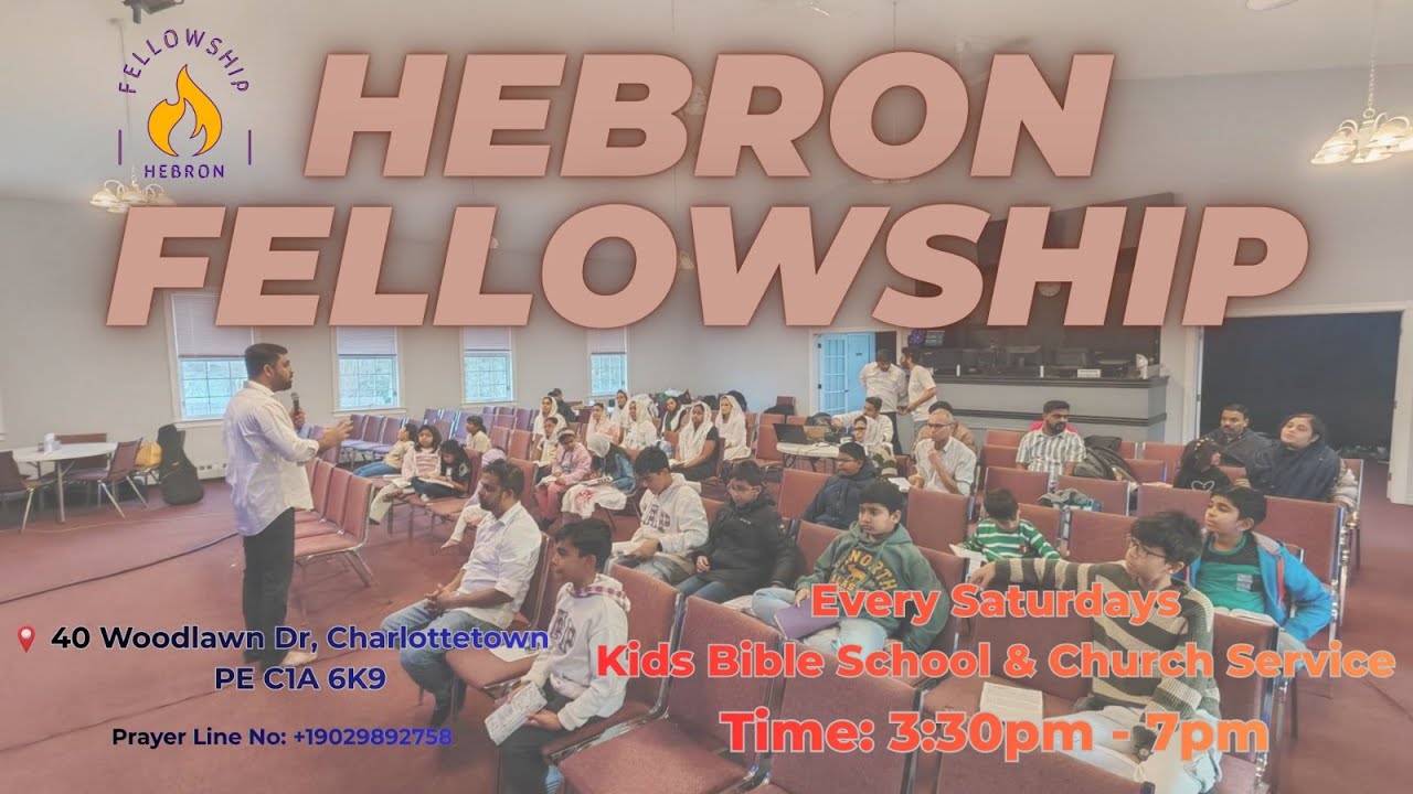 Hebron Fellowship PEI, Church Service / Saturday Worship live |31 -1-2026| Time -3.30 to 7.00