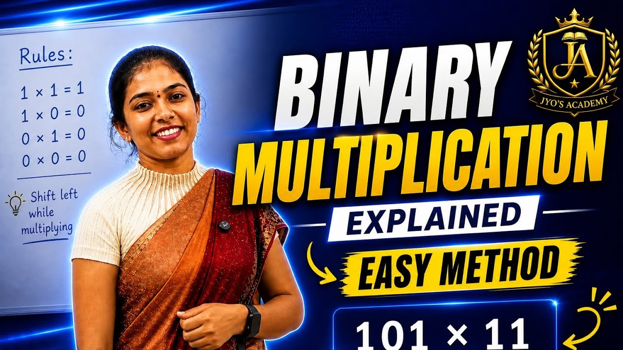 Binary multiplication - YouTube