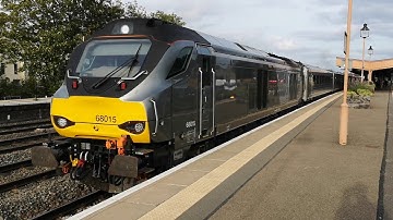 Chiltern Mainline 68015 departing Leamington Spa with 1K50