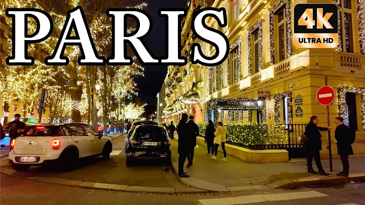 Paris,France🇫🇷 - 13 December 2025 - PARIS 4K 60fps Walking Tour 🌟 City Walk Tours 🎄Champs Élysées ✨