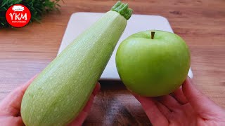 📢 It's a Miracle 😮 Zucchini and Apple ❗ Incredibly Easy and Delicious 💯 Cheap❗Few Ingredients❗recipe