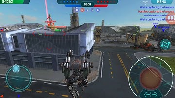 War Robots [Test server 2.9.2(23)]- New heavy robot prototype & New flame thrower weapon