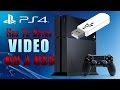 How to Watch Video on PS4 with a USB Flash Drive