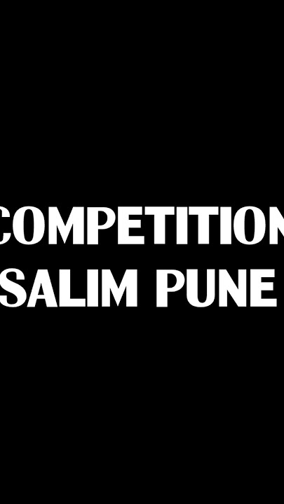 COMPETITION HORN MIX DJ SALIM PUNE 🔊🔥
