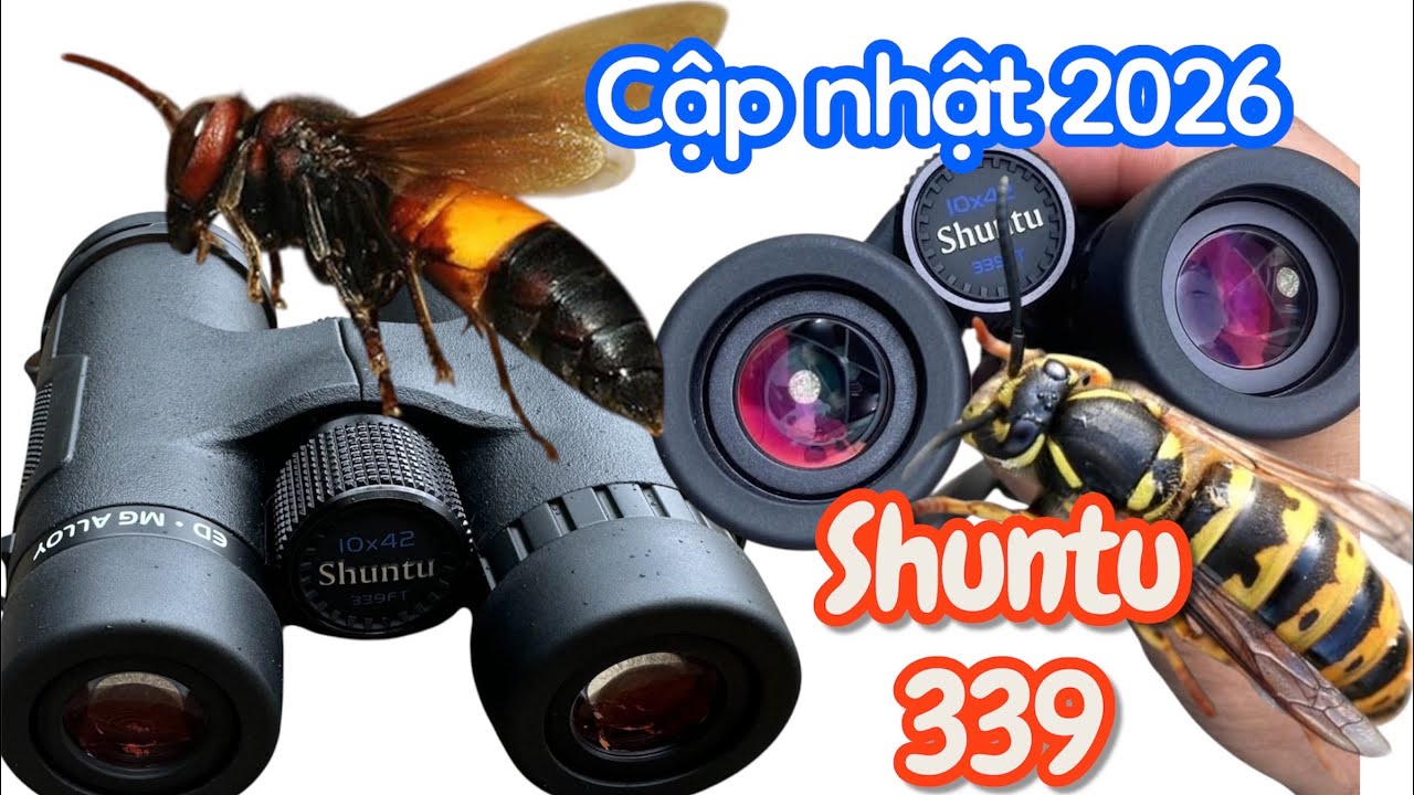 Ống nhòm shuntu 339ft - ống nhòm săn ong êm mắt nhất - đi chuyển hình ảnh nhanh mà Ko VỠ 