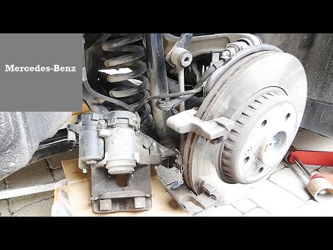 How to Replace Rear Brake Pads in Mercedes-Benz C300 W205 W206 and E300 W213