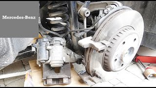 How to Replace Rear Brake Pads in Mercedes-Benz C300 W205 W206 and E300 W213