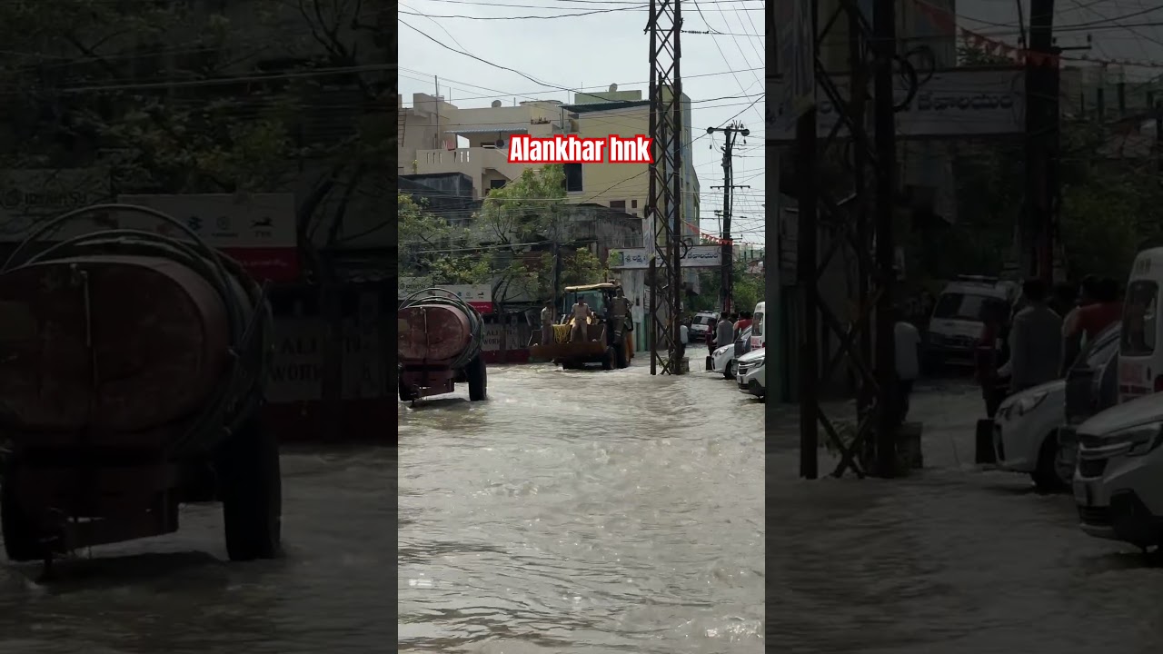 Police rescue at alankhar junction hanamkonda | 