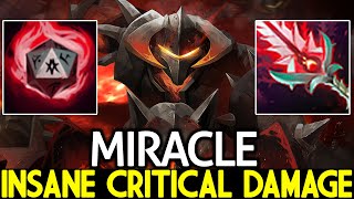 MIRACLE [Chaos Knight] Insane Critical Damage Next Level Plays Dota 2