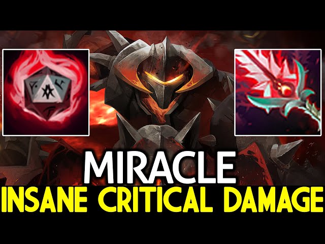 MIRACLE [Chaos Knight] Insane Critical Damage Next Level Plays Dota 2 class=