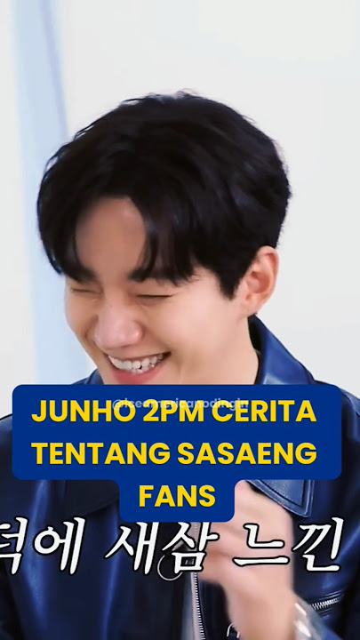 junho 2pm cerita tentang sasaeng #junho #2pm #kpop #shorts