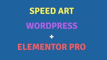 Speed Art - WordPress + Elementor Pro