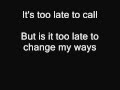 Chris Daughtry - 4 A.M. (with lyrics)