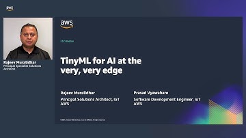 Embedded World 2021: TinyML for AI at the Very, Very Edge