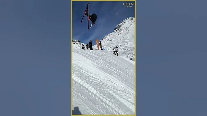 Skier Eileen Gu smashes a freestyle double cork 1440 - DayDayNews