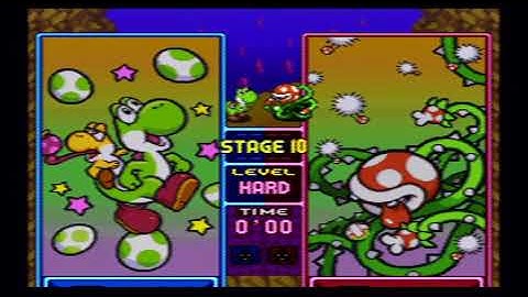 Tetris Attack SNES Gameplay Part 3