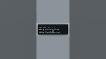 Lazy Load Routes in React with TanStack #ReactJS
