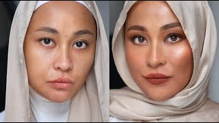 MAKEUP SAWO MATANG PAKAI SEMUA PRODUK LOKAL