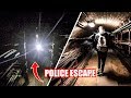 Escaping Police in London UNDERGROUND TUNNELS