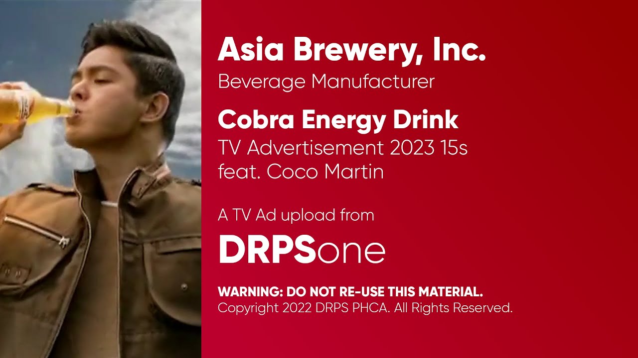 Cobra Energy Drink TV Ad 2023 15s With Coco Martin Philippines YouTube