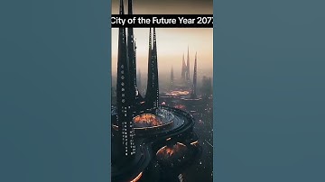 Future city of 2077 year #ai #ytshorts #aiart