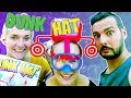 DUNK HAT CHALLENGE | JETZT wirds richtig NASS! Sommer Spiel Fun mit Kaan, Kathi, Nina |Spiel mit mir