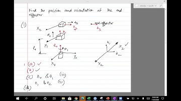 Robotics Lec30: Manipulator Kinematics using Denavit-Hartenberg (Part 3 of 3) (Fall 2020)