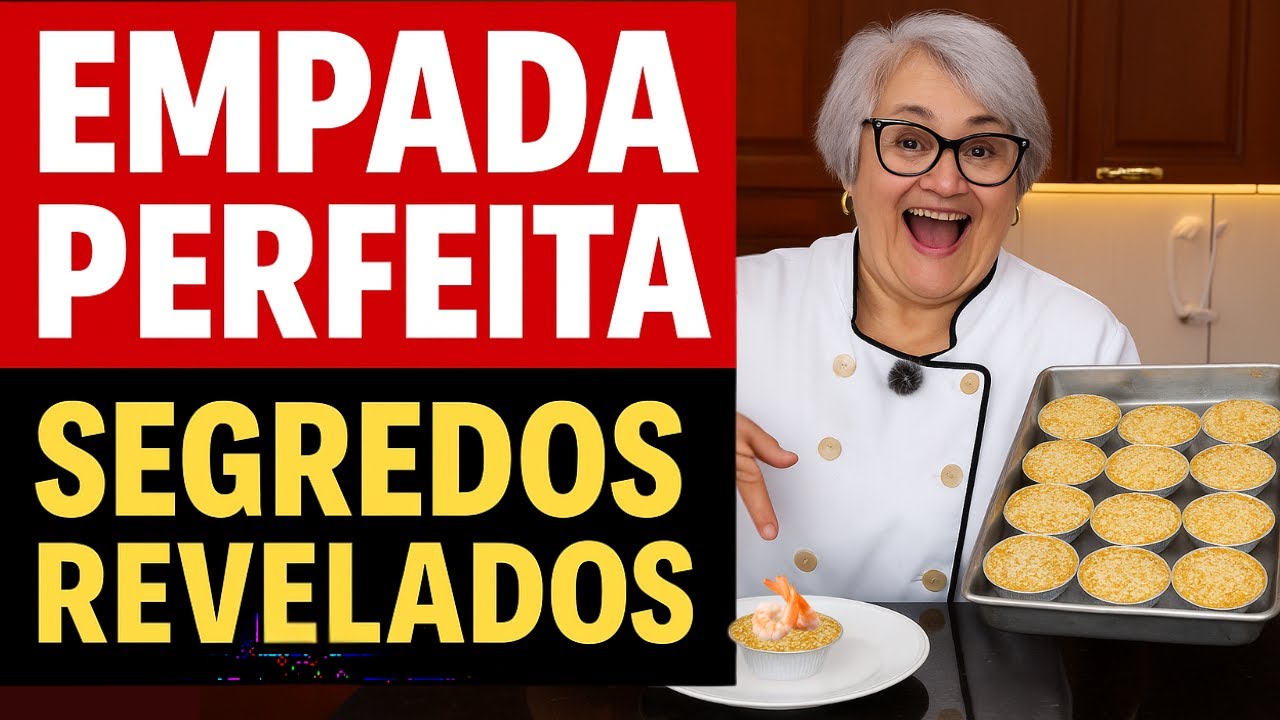 Como fazer empada de camarão cremosa com massa podre (fácil e lucrativa)