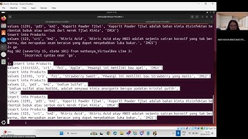 Video Tutorial CRUD Database Sybase