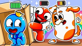 HOO DOO RAINBOW, THE MOVIE about ENERGY CONTEST?! | Rainbow Friends Chapter 3 Animation