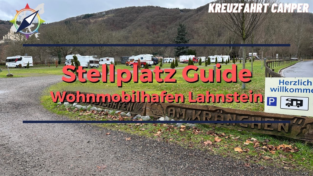 Die Schönsten Womo Stellplätze Am Rhein WoMo Stellplatz in Lahnstein - Blick auf Lahn und Rhein - Stellplatz