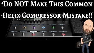 The #1 Helix Compressor Mistake! Be Careful!