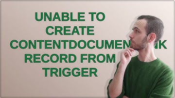 Salesforce: Unable to create ContentDocumentLink Record from Trigger