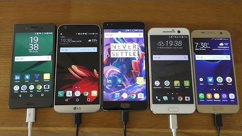 OnePlus 3 vs S7 vs G5 vs Xperia X vs HTC 10 - Battery & Heat Test!