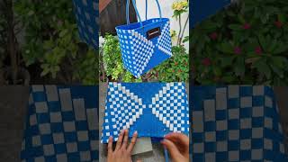 #diy #handmade #orawannana #ตะกร้าสาน #กระเป๋าสาน #weaving #handbag #อรวรรณนานา #shots #อาชีพเสริม