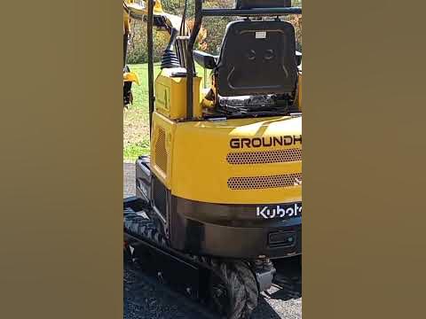 GroundHog Equipment Mini Excavator BH24D Sneak Peek - YouTube