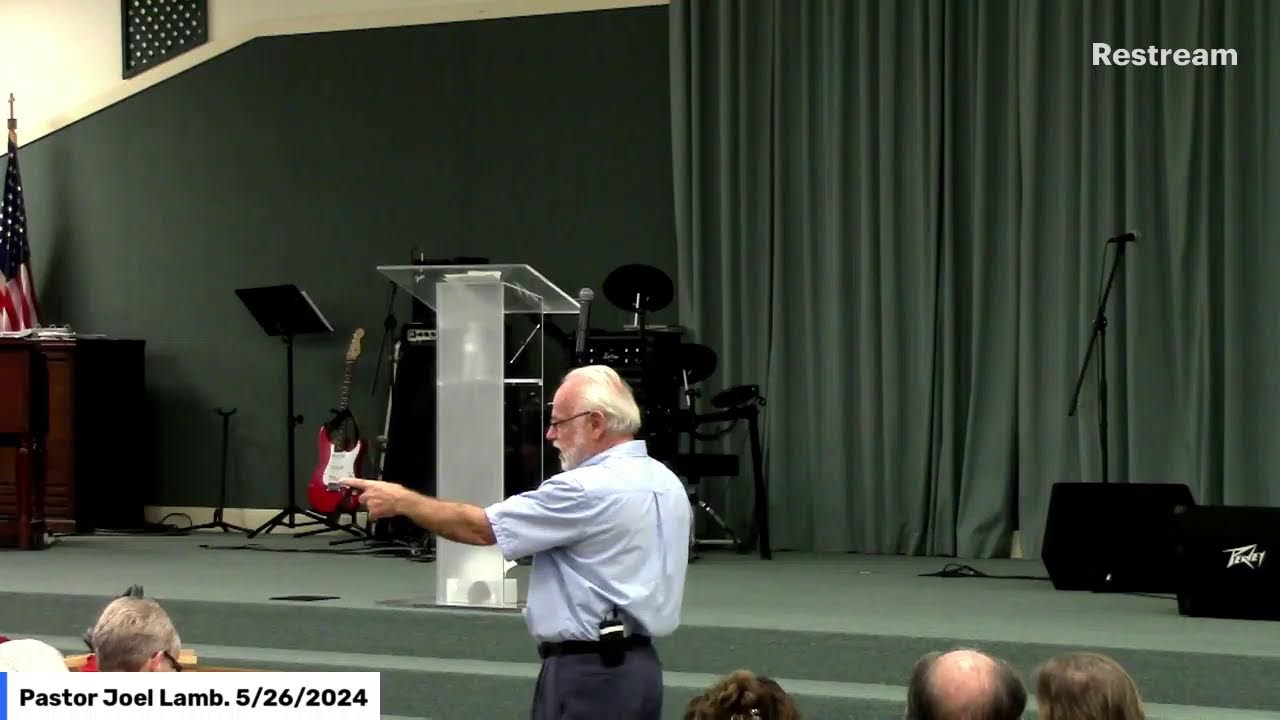 Pastor Joel Lamb Live