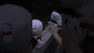 Talking To The Moon Cuphead and Mugman