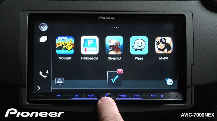 How To - AVIC-7000NEX - Use AppRadio Mode