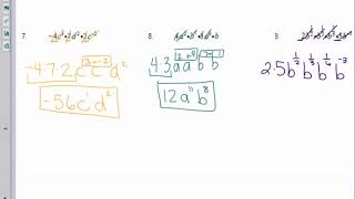 Exponent Rules Day 1 Notes