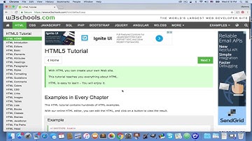 Learn HTML @W3Schools