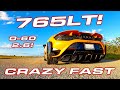 CRAZY FAST! * McLaren 765LT Performance Testing * 9.x 1/4 Mile on the Street!