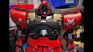 MG 1\/100 RICK-DOM  -ZEON- Mobile Suit Gundam - with Resin Kit (The 51) Build - quick REVIEW