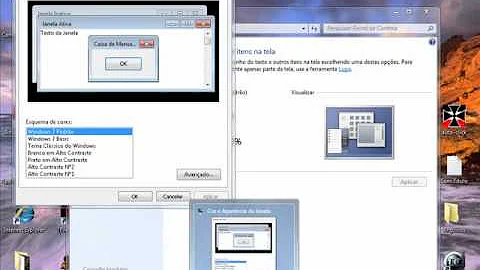 Como mudar a cor da barra de tarefas do Windows 7 Home Basic?