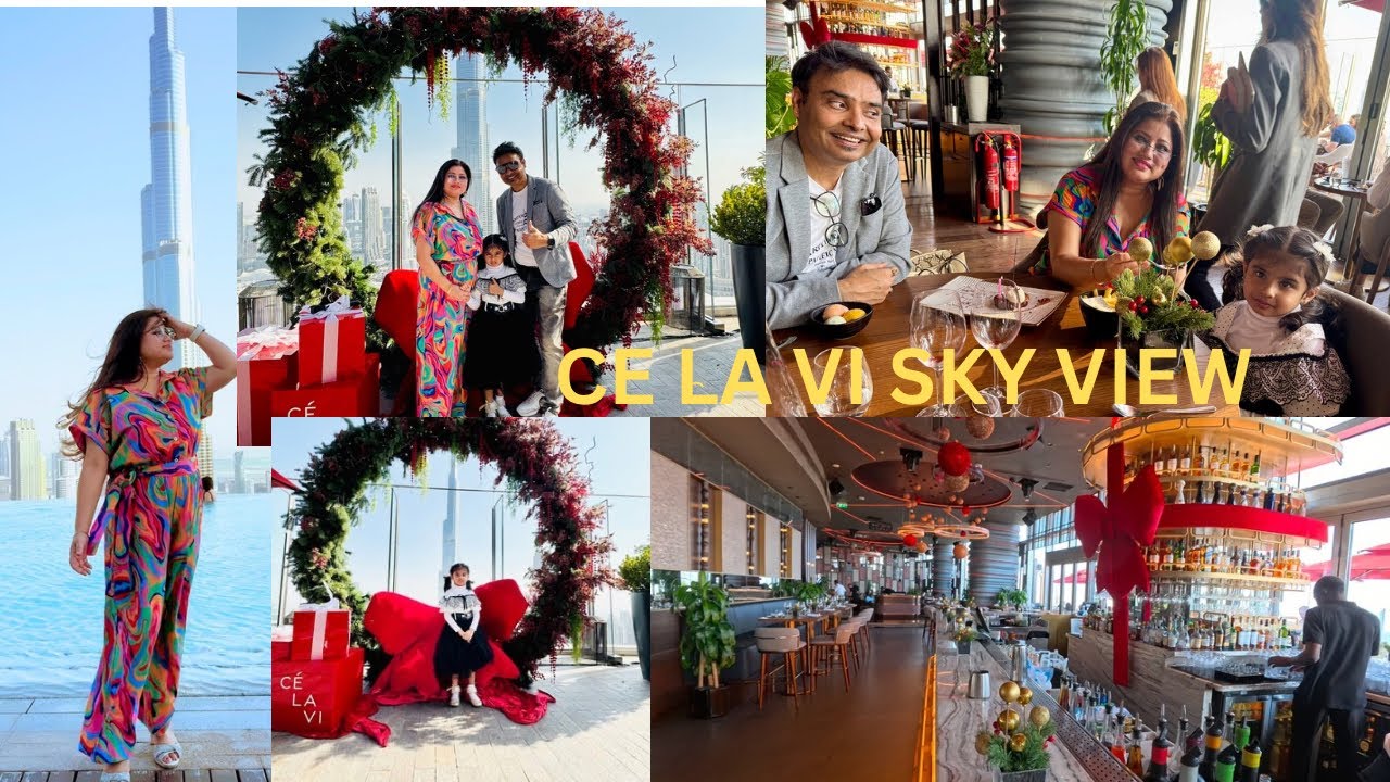 ITS MY BIRTHDAY | PARTY | CE LA VI | BEST SKYVIEW RESTAURANT | DUBAI